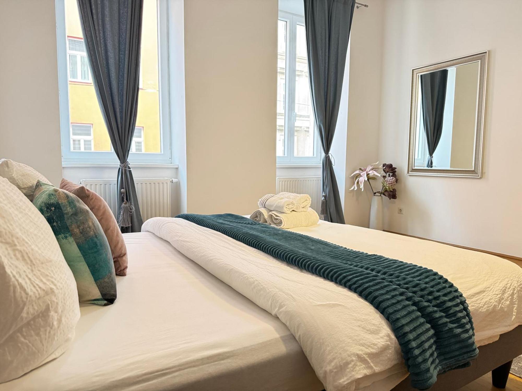 Charming Flat & Balcony Near Central Station L Bg5 维也纳 外观 照片