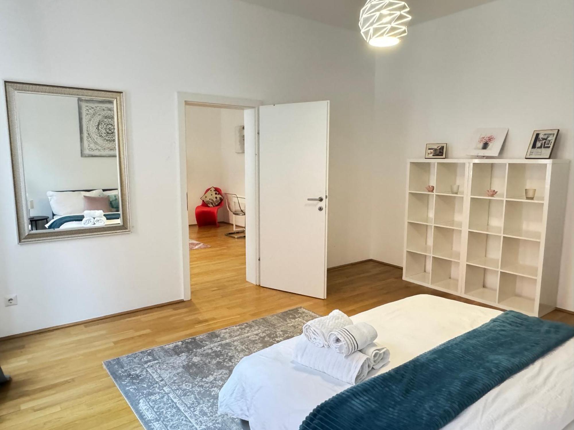 Charming Flat & Balcony Near Central Station L Bg5 维也纳 外观 照片